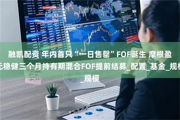 融凯配资 年内首只“一日售罄”FOF诞生 摩根盈元稳健三个月持有期混合FOF提前结募_配置_基金_规模